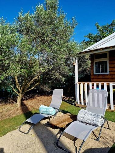 Un Chalet Dans Les Oliviers 3 Nuits Mini Nîmes Exterior foto